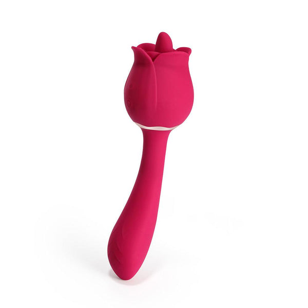 Premium Rose-Shaped Vibrators Clit Licking Pleasure Premium Rose-Shaped Vibrators Clit Licking Pleasure