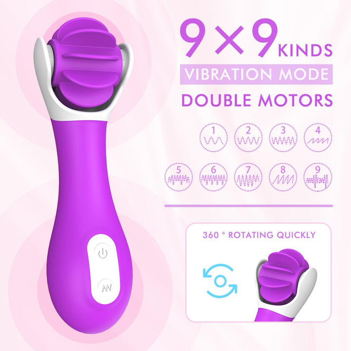 g spot vibrator with clit flicker