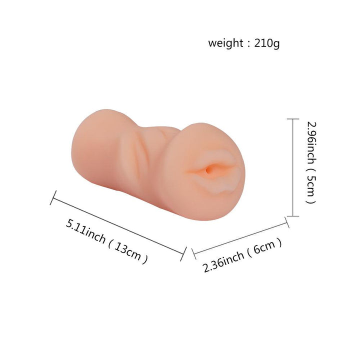 realistic silicone mouth stroker male masturbator