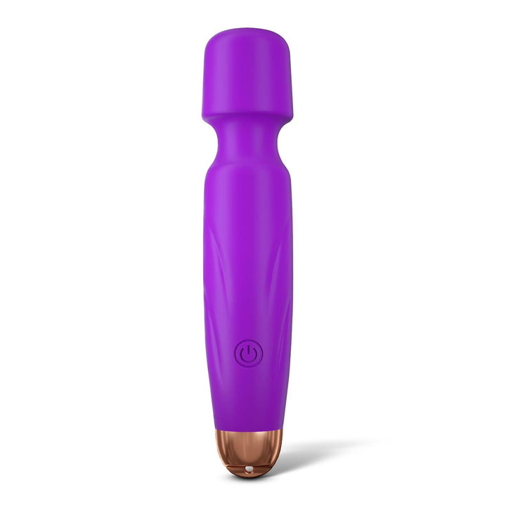 mini vibrating wand purple