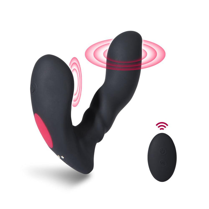 prostate massagers with rotating head