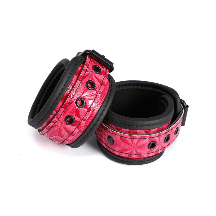 Kinky Play Wrist Cuffs - Pink - Honey Play Box