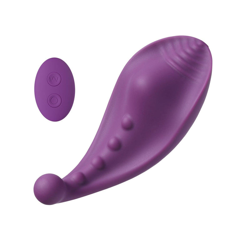 purple wearable panty vibrator remote