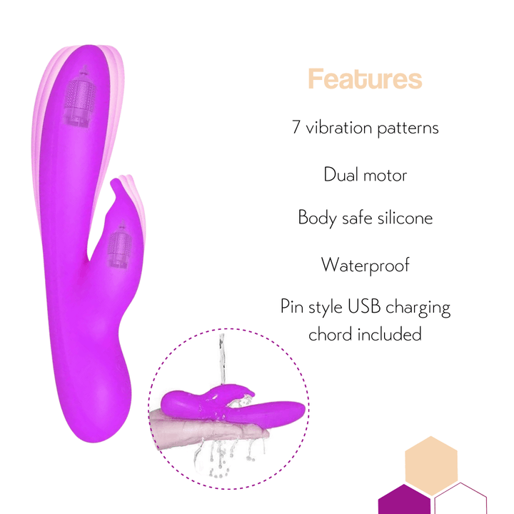 g spot rabbit sex toy vibrator with multiple functions