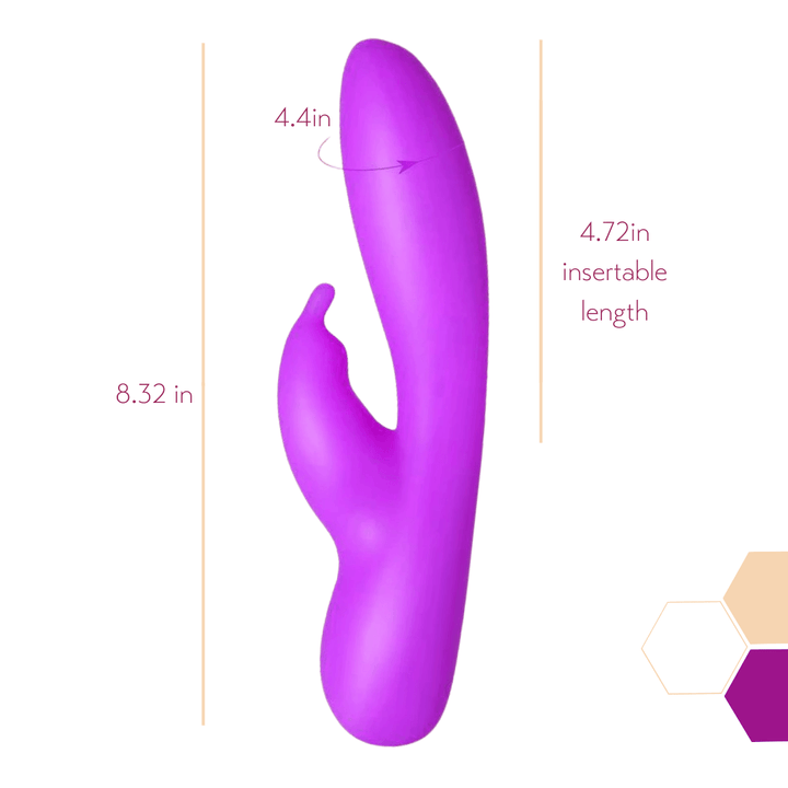 g spot vibrator & rabbit sex toy