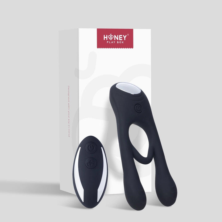 MATEO Vibrating Cock Ring Couple Sex Toy - Honey Play Box Official