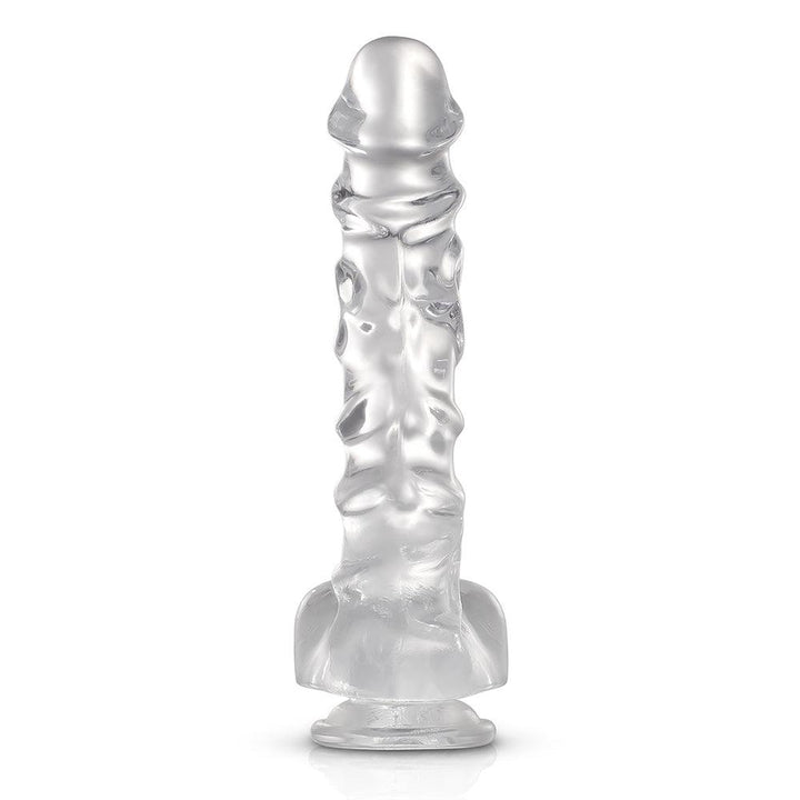 Mx. Smith - Textured Jelly Suction Cup Dildo 8 Inch - Honey Play Box