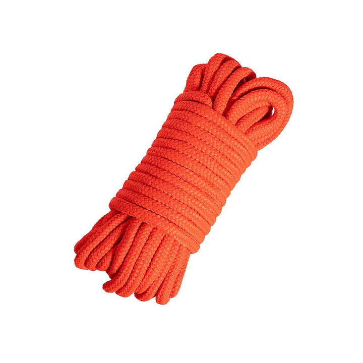 Nylon BDSM Rope Tying 16 ft - Red - Honey Play Box