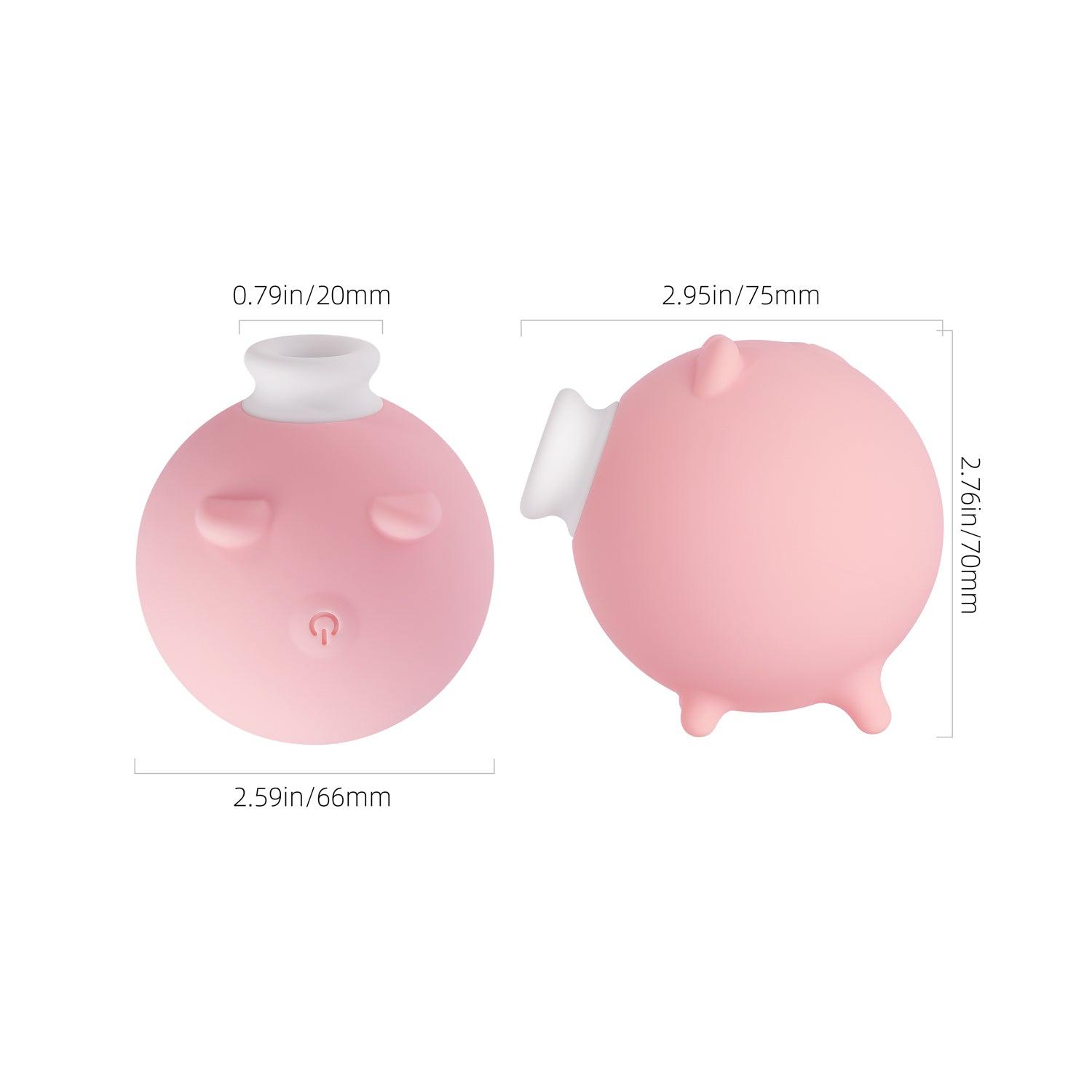sex toy shaped like a pink pig