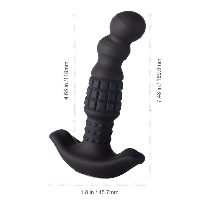 PINEAPPLE MAN Rolling Bead Vibrating Prostate Massager - Honey Play Box Official
