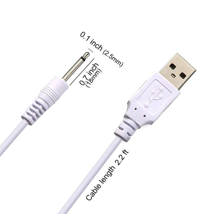 Replacement Charging Cable - Pin Style 2.5mm Connector - Honey Play Box
