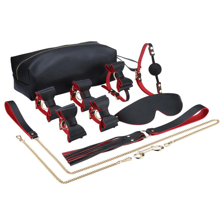 RIBBON Faux Leather Beginners Bondage Set  - Honey Play Box Official