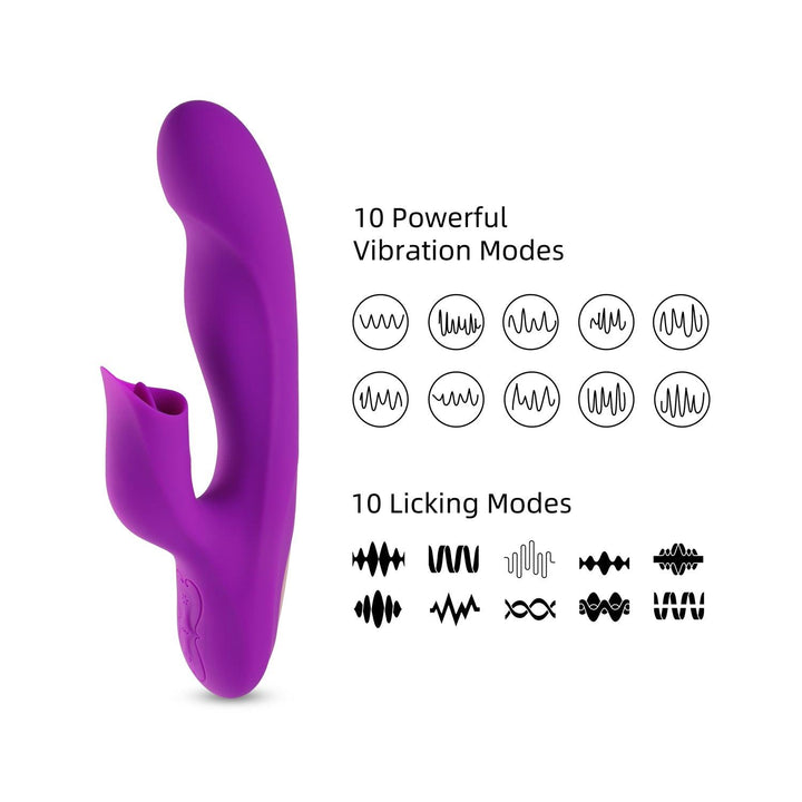 clitoral and G spot vibrator