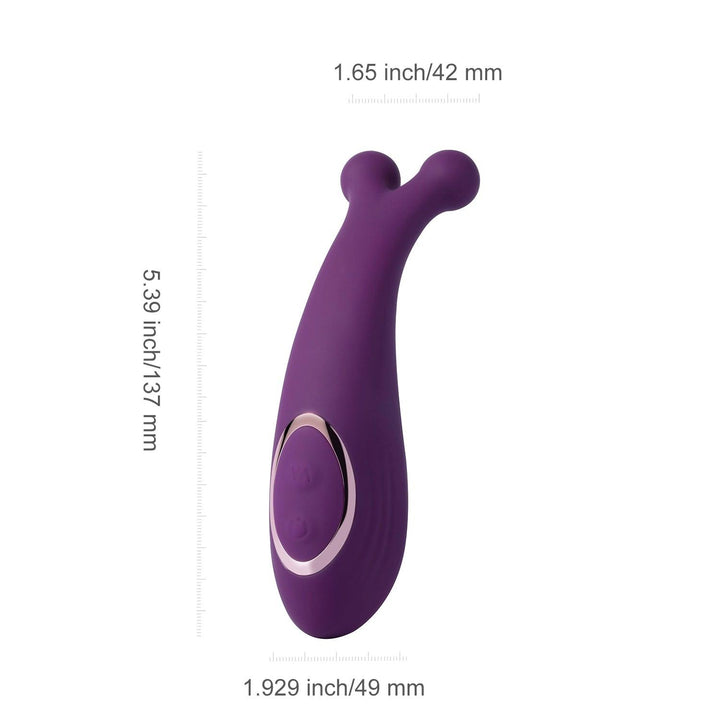 Ruby - Double Balls Clitoral Vibrator - Honey Play Box Official