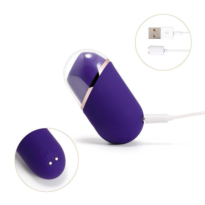 Silvia - Mini Clitoral Licking Vibrator for Quick Orgasm - Honey Play Box