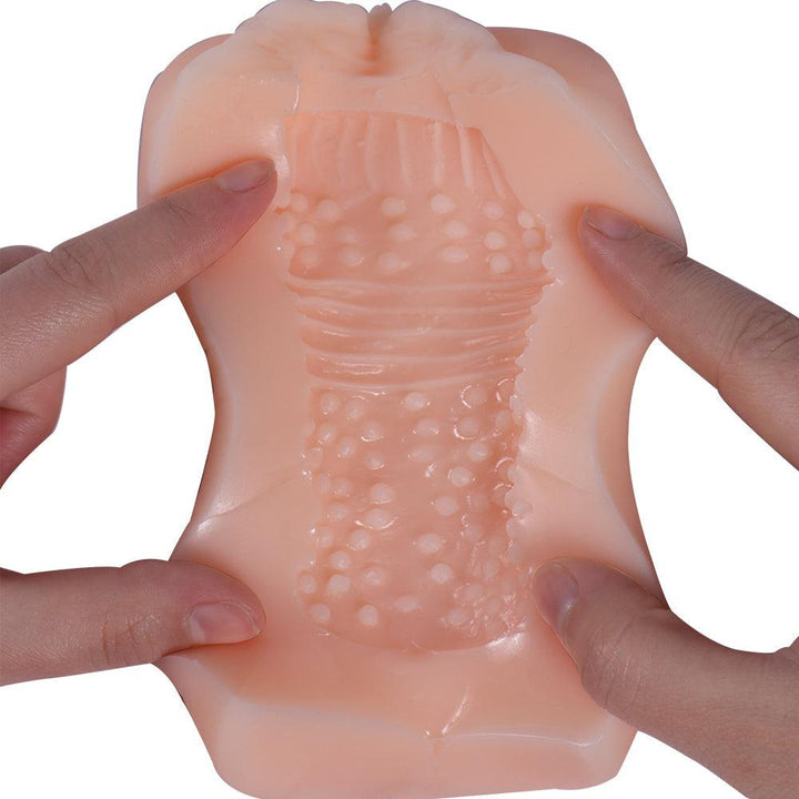 Swirly - Silicone Realisitc Vagina Stroker - Honey Play Box