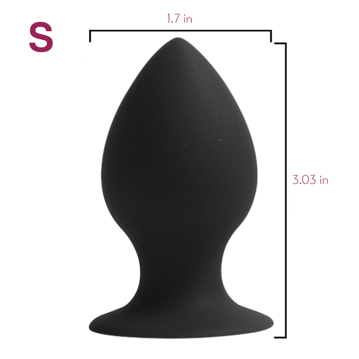 Tapered Silicone Butt Plug - Honey Play Box