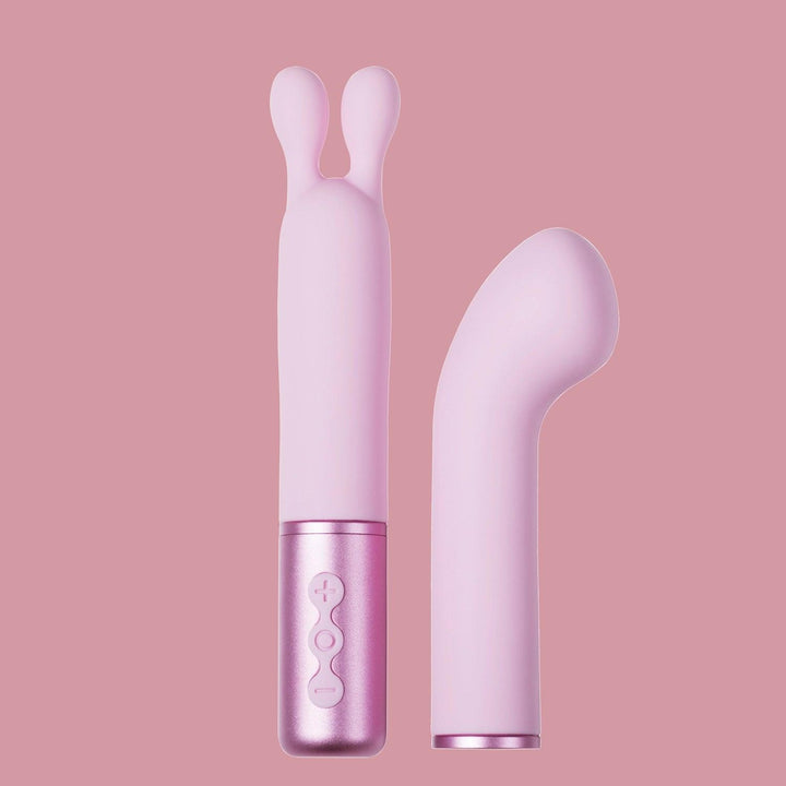 THE NAUGHTY COLLECTION Interchangeable Heads Vibrator - Honey Play Box Official