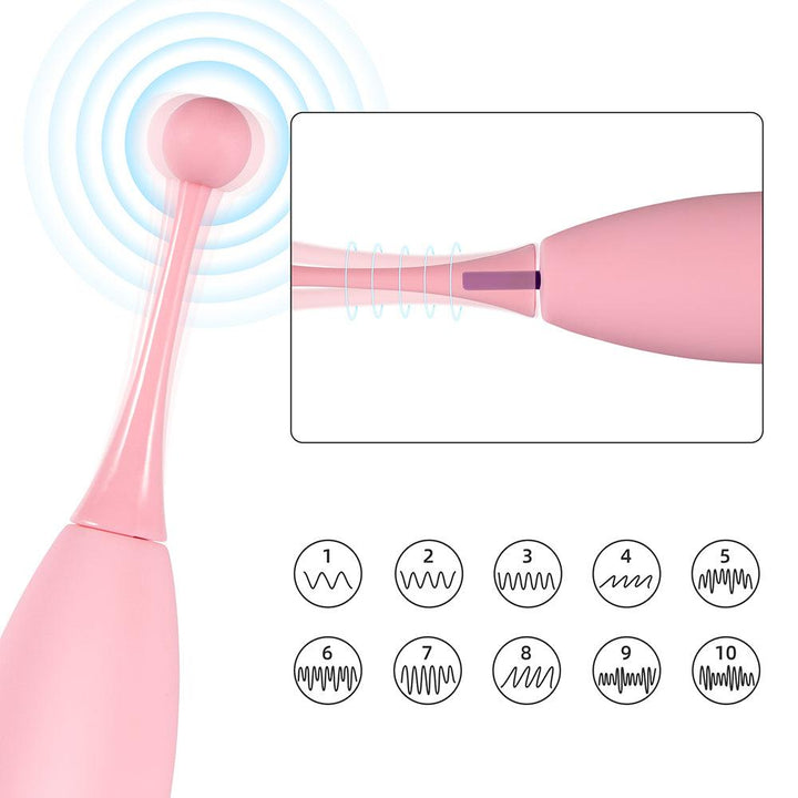 pinpoint clit vibrator nipple stimulator