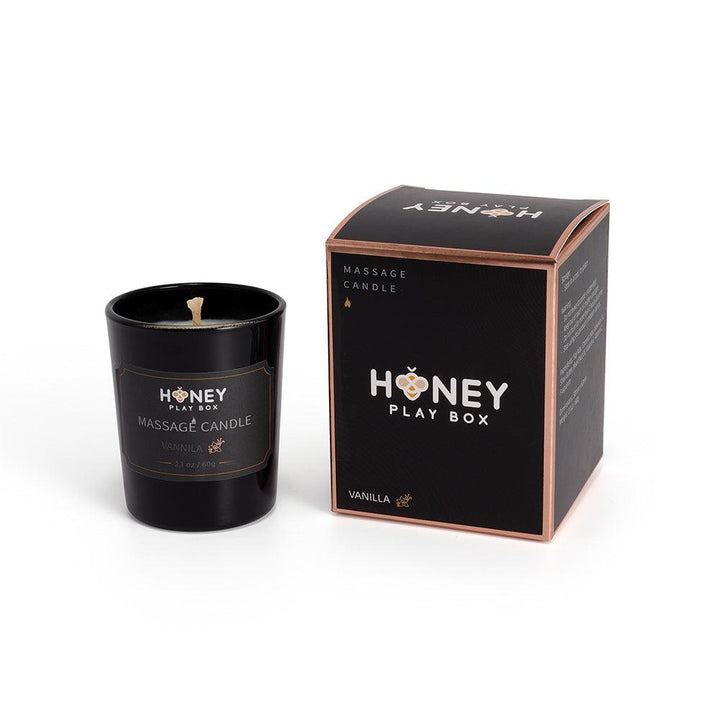Vanilla Scented Sex Wax Candle - Honey Play Box