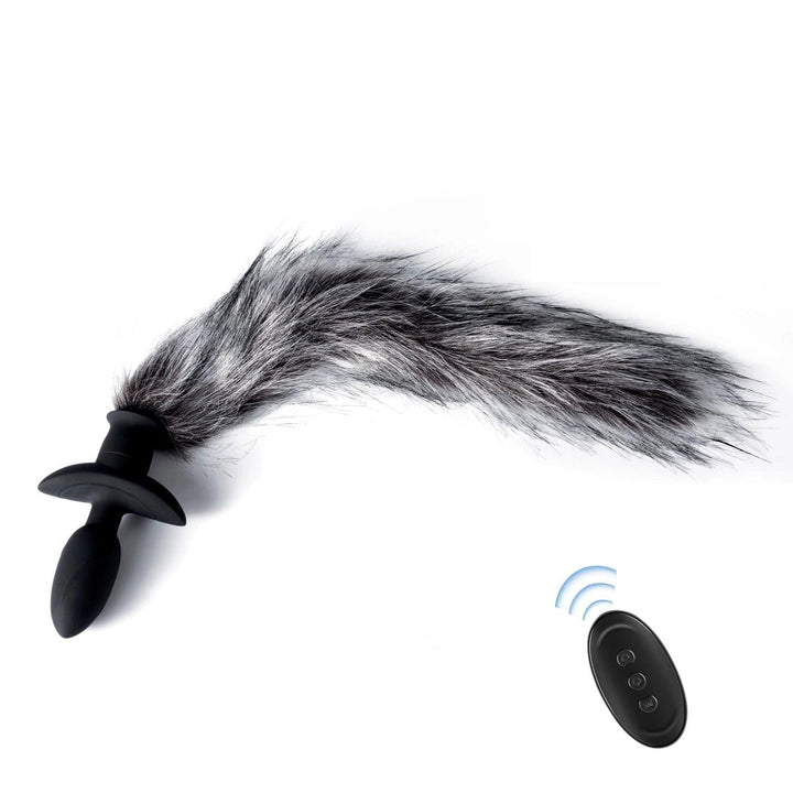 WOLFY Wagging Vibrating Butt Plug Anal Plug Tail - Honey Play Box Official