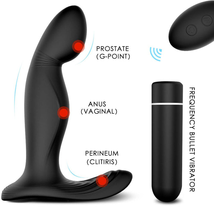 vibrating anal massager prostate stimulator